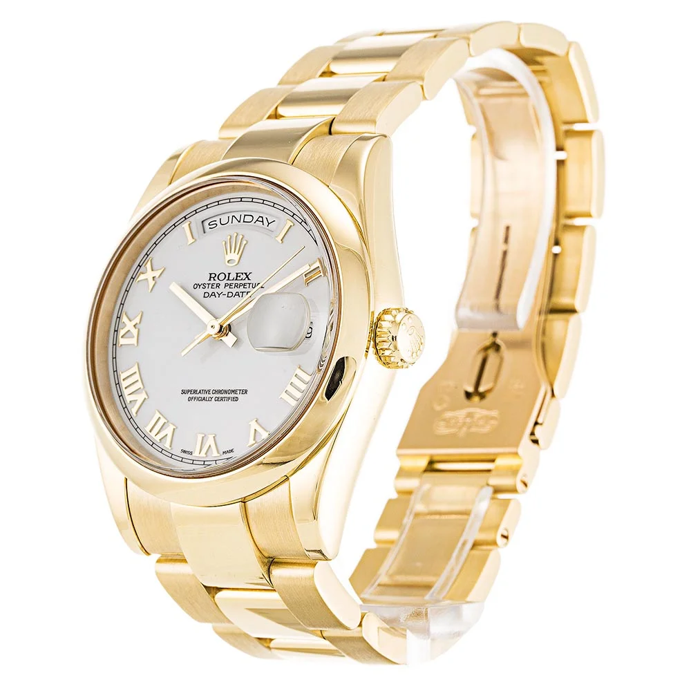 Rolex Day-Date White Dial 118208 36 mm - Image 2