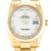 Rolex Day-Date White Dial 118208 36 mm