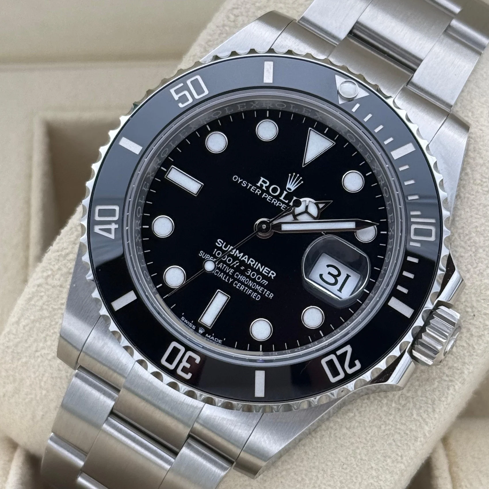 Superclone Rolex Submariner Black Dial 126610LN - Image 3