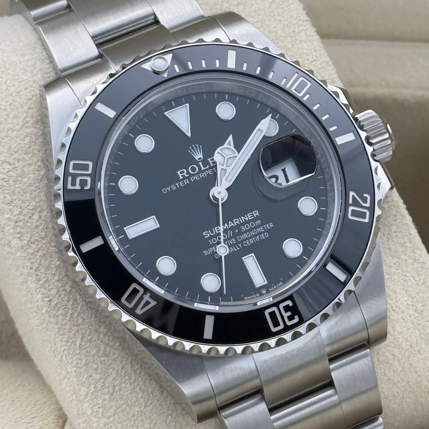 Superclone Rolex Submariner Black Dial 126610LN - Image 2