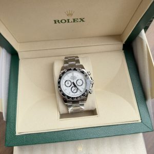 Superclone Rolex Daytona “Panda” White Dial 116500LN