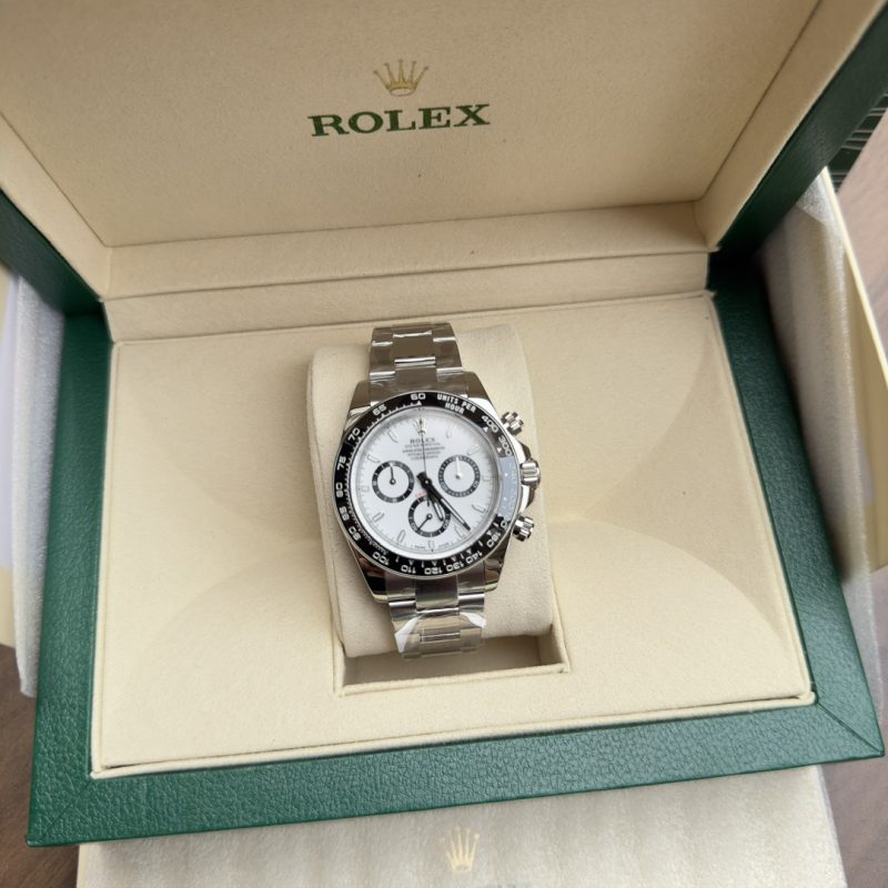 Superclone Rolex Daytona “Panda” White Dial 116500LN
