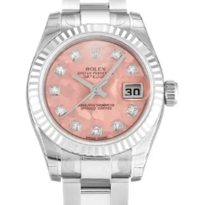 Rolex Lady-Datejust Gold Dust – Pink Dial 179174 26 mm