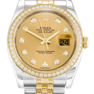 Rolex Datejust Champagne Dial 116243 36 mm