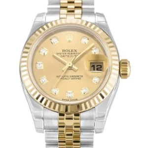 Rolex Lady-Datejust Champagne Dial 179173-2 26 mm