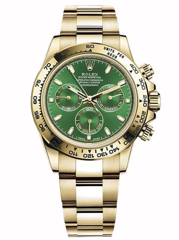 Superclone Rolex Daytona “John Mayer” Green Dial 116508