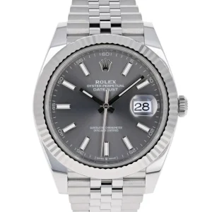 Superclone Rolex Datejust Rhodium Dial 126334 Jubilee 41 mm
