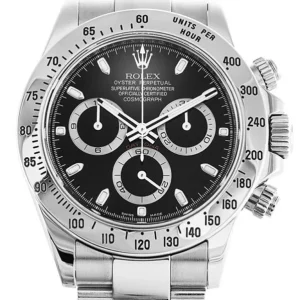 Superclone Rolex Daytona Black Dial 116520