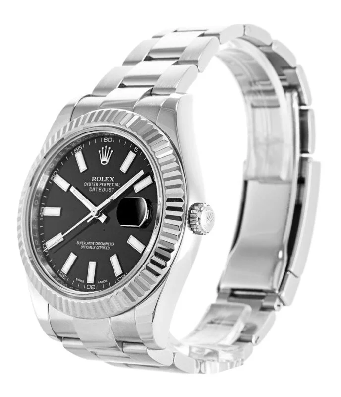 Rolex Datejust Black Dial 116334 41 mm - Image 3