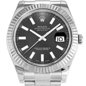 Rolex Datejust Black Dial 116334 41 mm