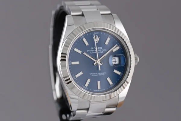Rolex Datejust Blue Dial 126334 Oyster 41 mm - Image 8