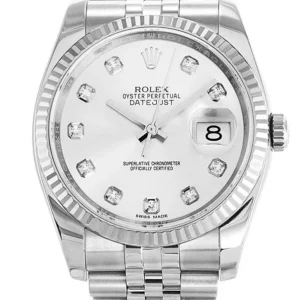 Rolex Datejust White Dial 116234 36 mm