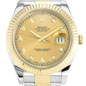 Rolex Datejust II Gold Dial 116333 41 mm