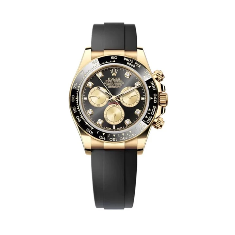 Superclone Rolex Daytona Black Dial Yellow Gold 126518LN