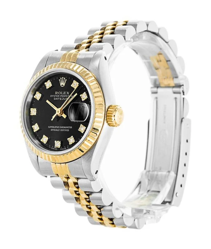 Rolex Datejust Black Dial 69173 26 mm - Image 2