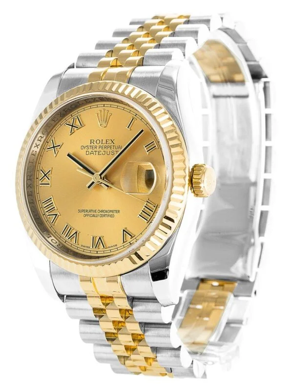Rolex Datejust Gold Dial 116233 36 mm - Image 2