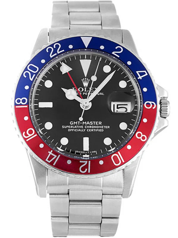 Rolex GMT-Master Black Dial 16710 “Pepsi”