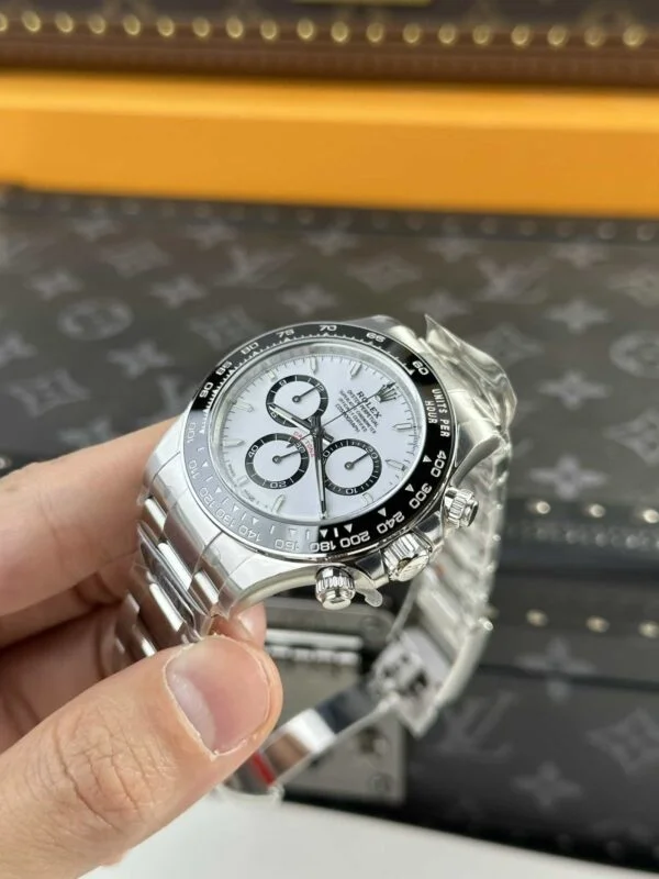 Superclone Rolex Daytona “Panda” White Dial 126500LN - Image 3