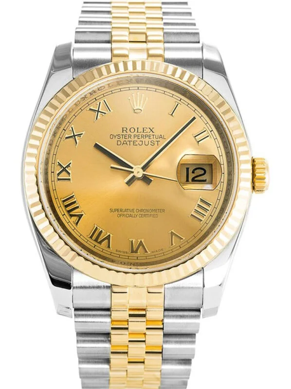 Rolex Datejust Gold Dial 116233 36 mm