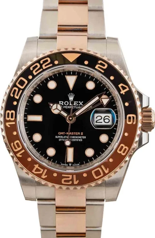 Superclone Rolex GMT-Master II Black Dial 126711CHNR Root Beer