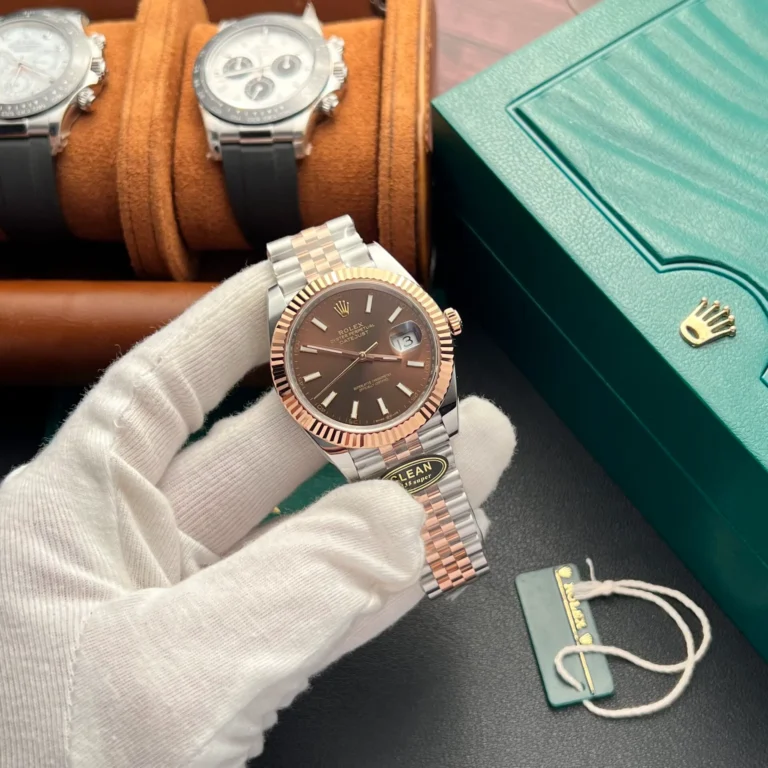 Superclone Rolex Datejust Chocolate Dial 126331 Jubilee 41 mm - Image 5