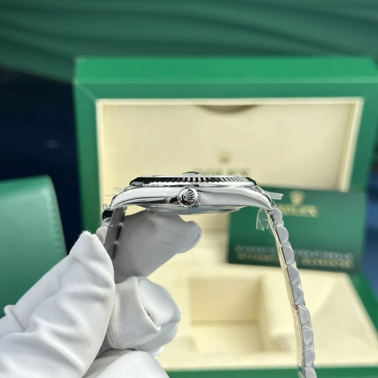 Superclone Rolex Datejust Blue Dial 126334 Jubilee 41 mm - Image 8