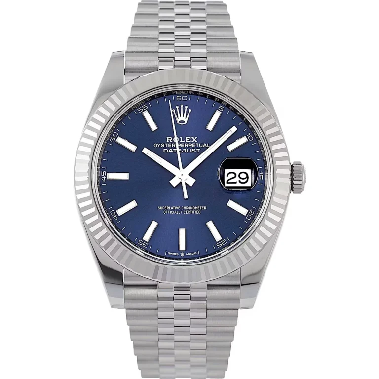 Superclone Rolex Datejust Blue Dial 126334 Jubilee 41 mm