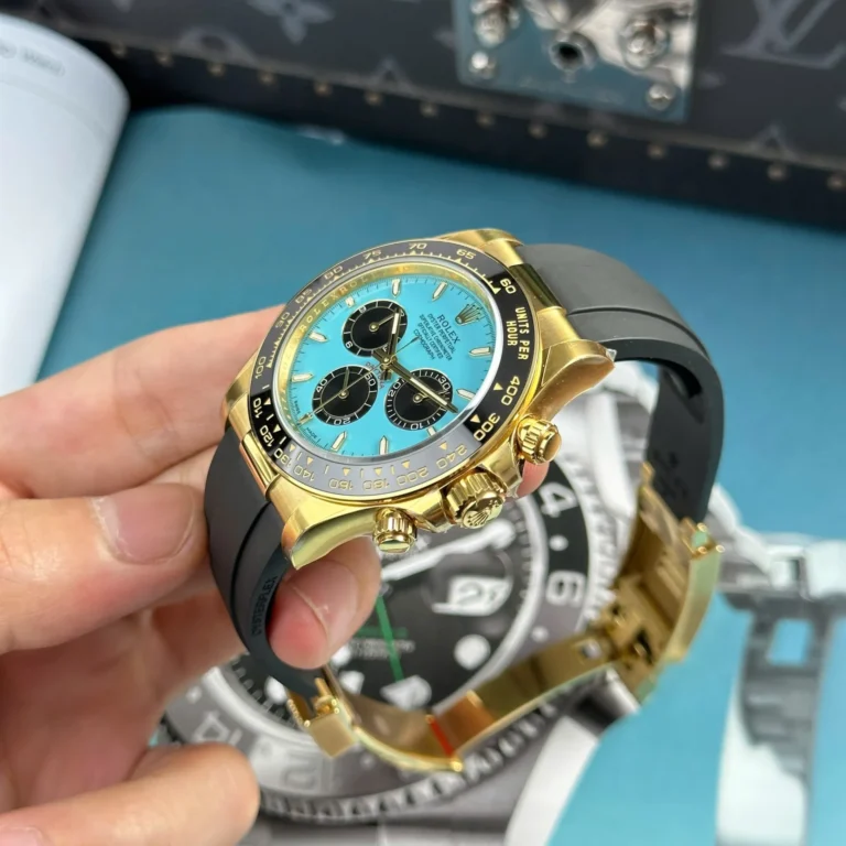 Superclone Rolex Daytona 126518LN Turquoise Dial “Alcaraz” - Image 6