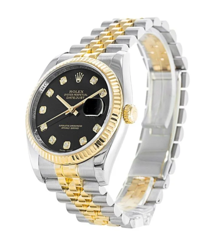 Rolex Datejust Black Dial 116233 36 mm - Image 2