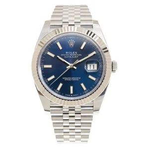 Rolex Datejust Blue Dial 126334 Jubilee 41 mm