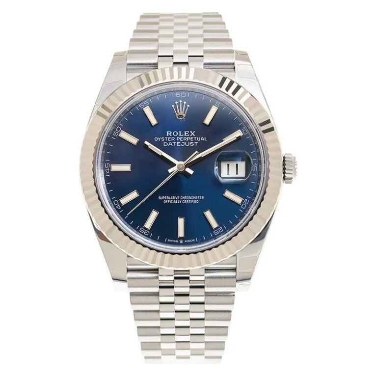 Rolex Datejust Blue Dial 126334 Jubilee 41 mm