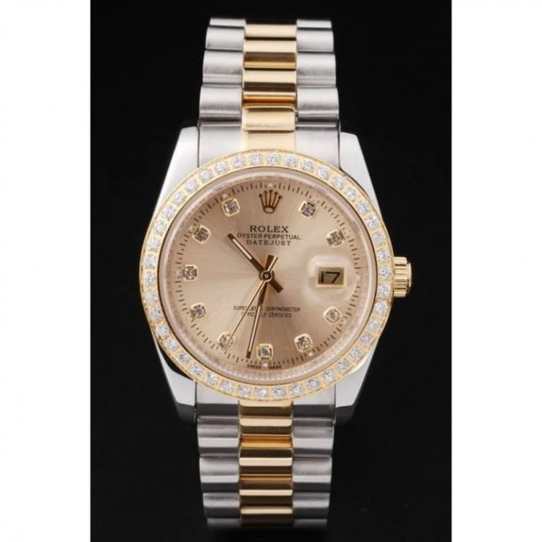 Superclone Rolex Datejust Gold Dial SRL40 36 mm - Image 2