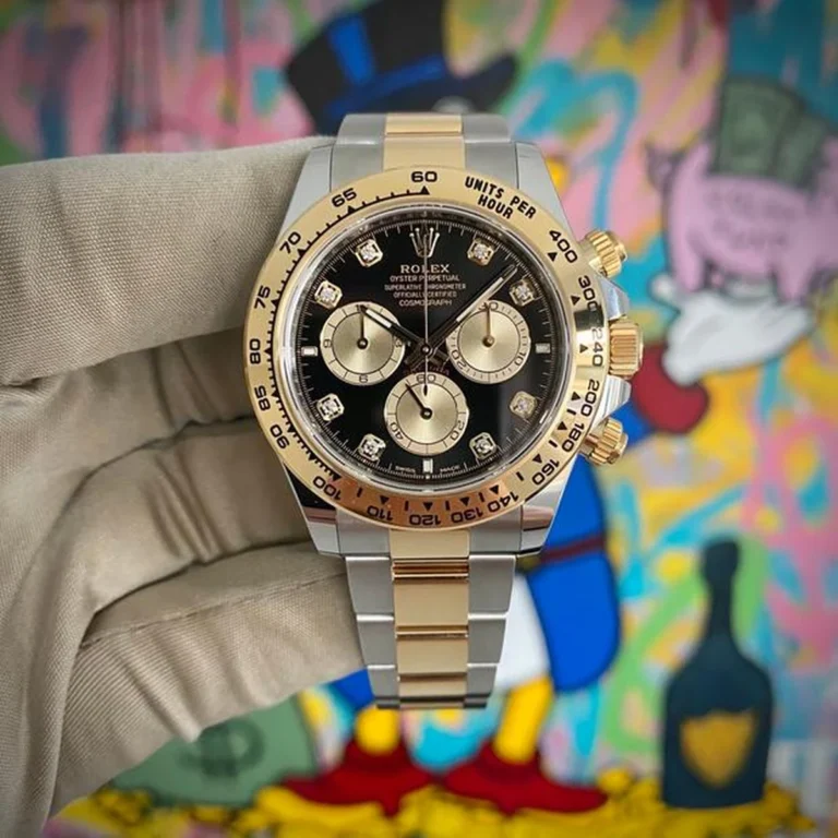 Superclone Rolex Daytona Black Diamond Dial 126503 - Image 3