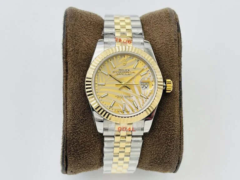 Rolex Datejust Gold Palm Motif Dial 126233 36 mm - Image 2