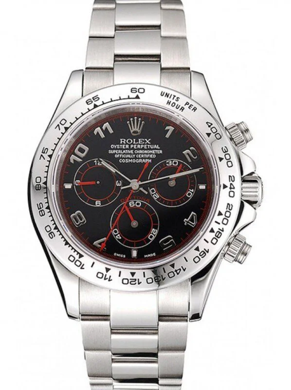 Superclone Rolex Daytona Black Dial 80296