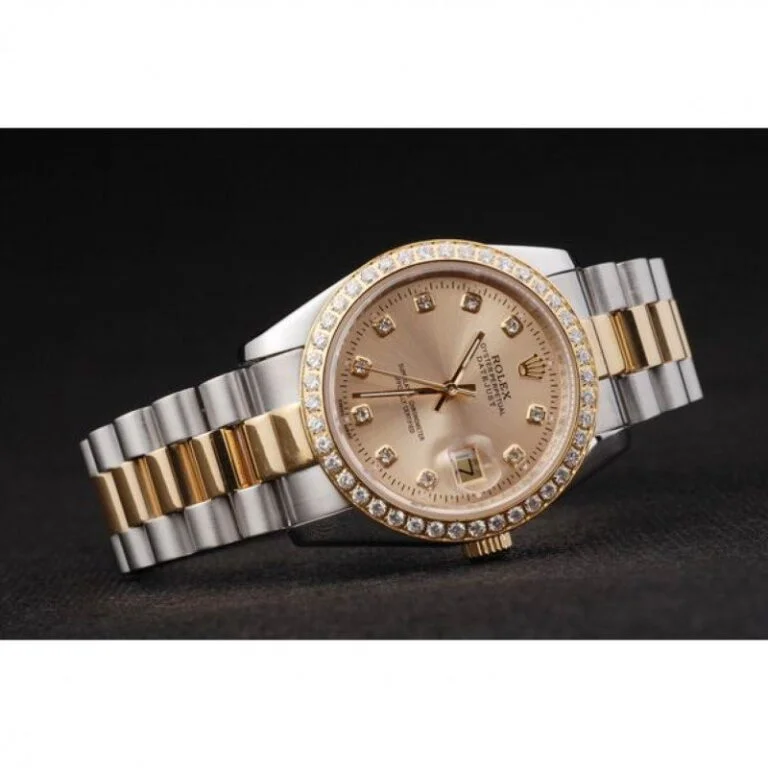 Superclone Rolex Datejust Gold Dial SRL40 36 mm - Image 8