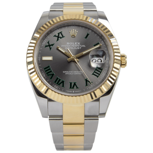 Rolex Datejust II Rhodium Dial 126333 “Wimbledon” Two-Tone Oyster 41 mm