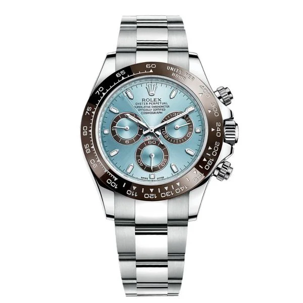 Superclone Rolex Daytona Ice blue Dial 116506 “Platona”