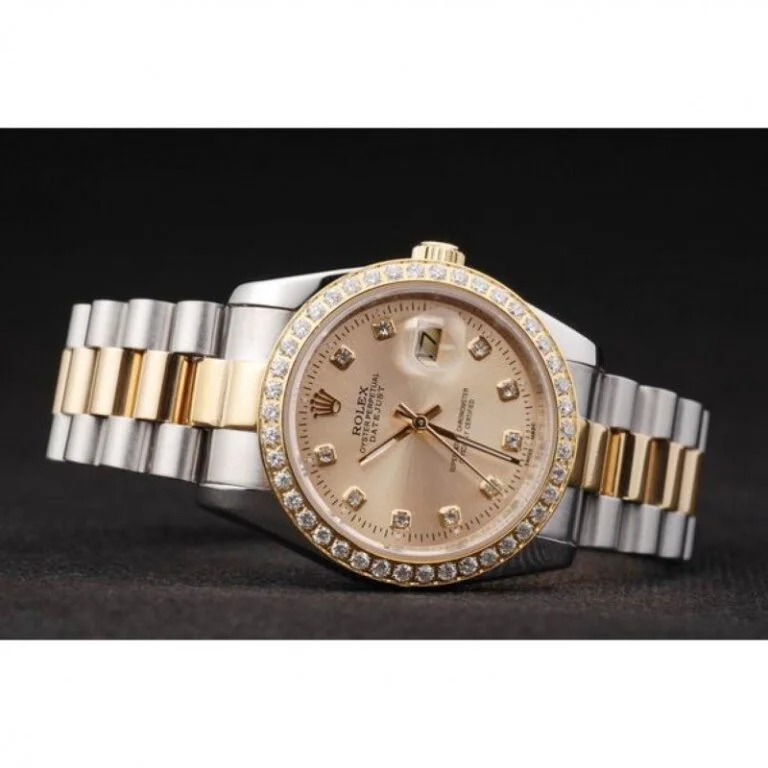 Superclone Rolex Datejust Gold Dial SRL40 36 mm - Image 9